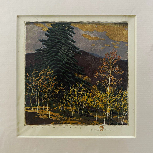 Gustave baumann aspen money - baumann,